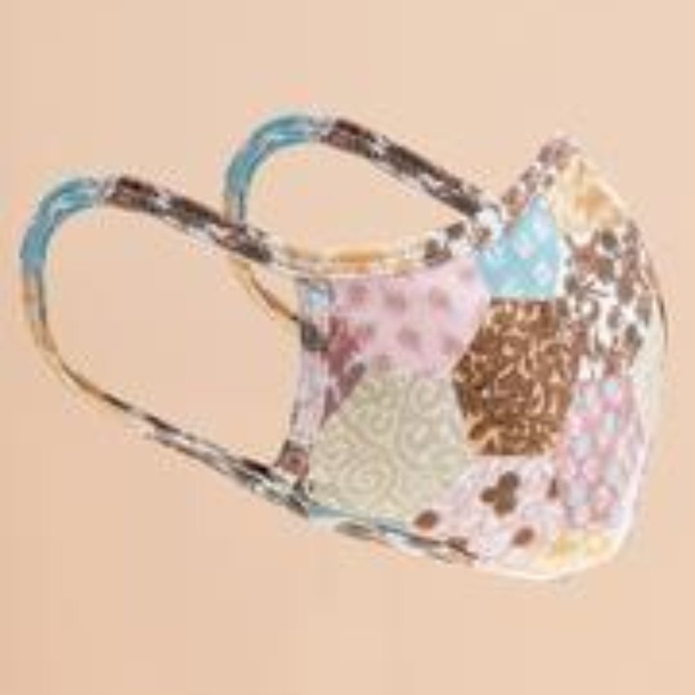 Pack Of 3 Face Masks Black, Olive, Multi 🦋